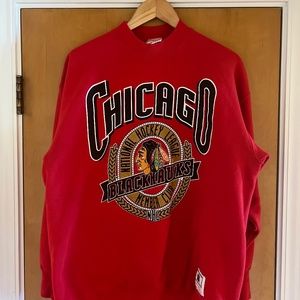 Vintage Chicago Blackhawks Sweatshirt